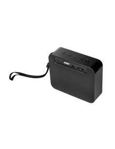 
SP0057 Altavoz Compacto Bluetooth 5.0 para reproducción de música (microSD, USB-A, AUX) y Radio FM Integrado, Compatible con  2