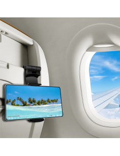 
AA0169 Soporte para smartphone plegable y con abrazadera, para 4,7-6,9", giratorio 360°, negro 2