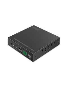 
DS-55349 Receptor de fibra HDMI para DS-55348 4K/60Hz, 40 km/300 m, IP 1G, negro