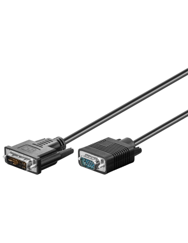 
50990 : CABLE DVI-A (12+5) Macho - VGA Macho 2 m