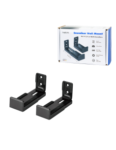 
BP0209 Soporte de pared para altavoces, para ancho de 9-15,4 cm, máx. 15 kg, negro