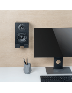 
BP0209 Soporte de pared para altavoces, para ancho de 9-15,4 cm, máx. 15 kg, negro 2