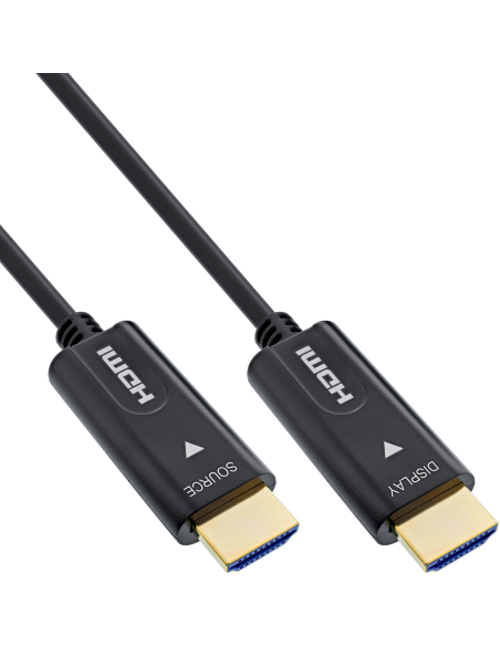 
17540O Cable HDMI A-A 40 metros Optico activo 4K 60Hz  18Gbps InLine Cable AOC