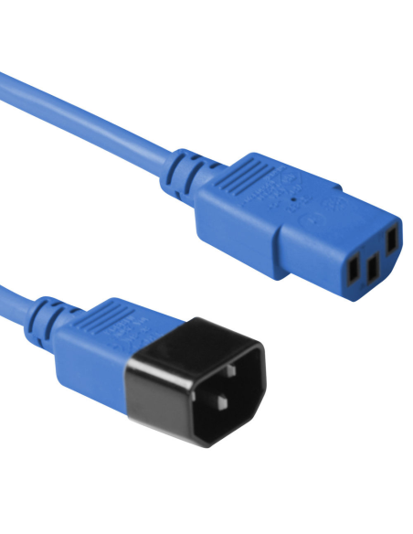 
AK5108 Cable Extension C13 a C14  0.6 m Azul ACT