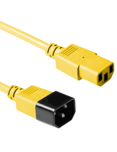 
AK5116 Cable Extension C13 a C14  0.6 m Amarillo ACT