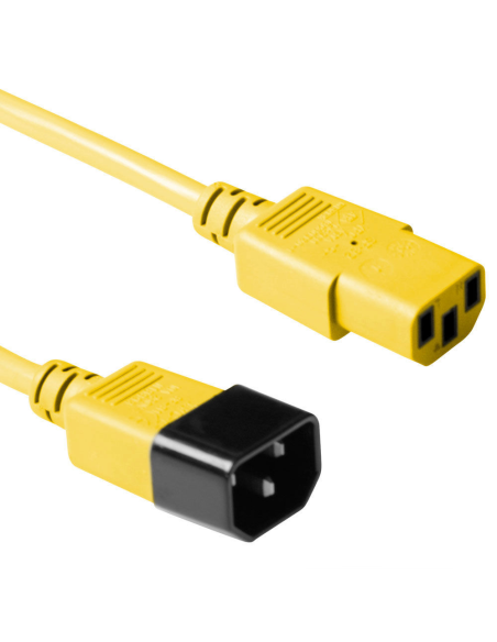 
AK5116 Cable Extension C13 a C14  0.6 m Amarillo ACT