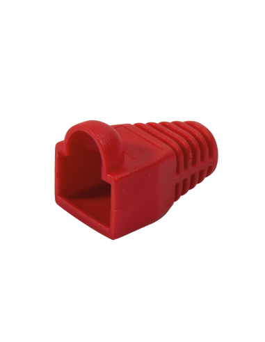 Capuchón RJ45 Rojo Ø5,8mm ( 100 unidades )