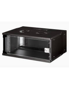 Armario mural 4U de 19", SOHO Pro 240 x 540 x 400 mm, sin montar, negro