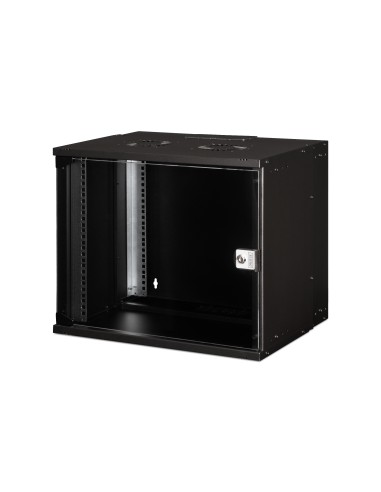 Armario mural 9U de 19", SOHO Pro 460 x 540 x 400 mm, sin montar, negro