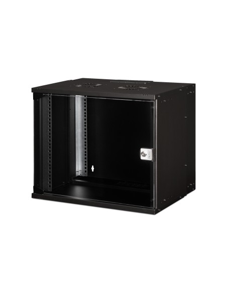 Armario mural 9U de 19", SOHO Pro 460 x 540 x 400 mm, sin montar, negro