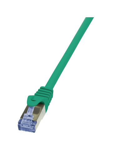 
96A00025V LOGILINK - latiguillo 0,25 m. Verde  Cat 6A S-FTP LSZH PiMF