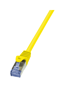
96A00025AM LOGILINK - latiguillo 0,25 m. Amarillo  Cat 6A S-FTP LSZH PiMF
