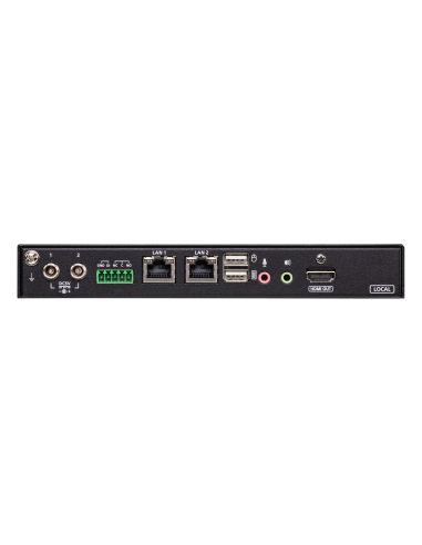 
ATEN CN9850 Switch KVM con acceso por IP 4K HDMI de 1 puerto con acceso compartido local/remoto ATEN-CN9850