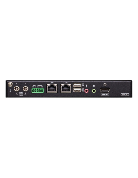
ATEN CN9850 Switch KVM con acceso por IP 4K HDMI de 1 puerto con acceso compartido local/remoto ATEN-CN9850