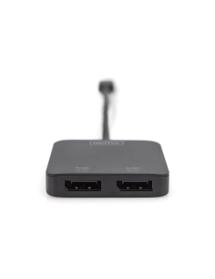 
DS-45339 - Hub de vídeo MST de 2 puertos (USB-C a 2 DP) Doble Monitor Digitus 2