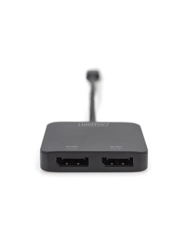 
DS-45339 - Hub de vídeo MST de 2 puertos (USB-C a 2 DP) Doble Monitor Digitus