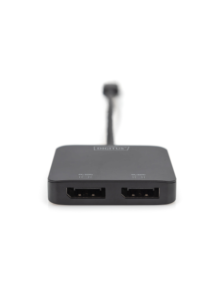
DS-45339 - Hub de vídeo MST de 2 puertos (USB-C a 2 DP) Doble Monitor Digitus