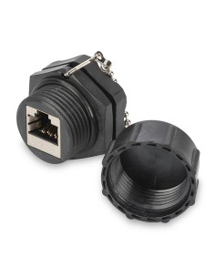 
DN-IND-C6-C Adaptador Cat 6  STP IP67, con antipolvo H-H DIGITUS