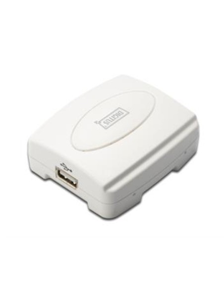 
DN-13003-2 DIGITUS - Print Server 1 Puerto USB 2.0 DIGITUS. Servidor de impresión USB, 1 puerto 1x RJ45, 1x USB A, USB 2.0. C