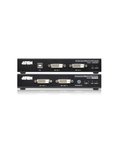 
Extensor KVM para DVI-USB (150 m) HDBaseT 2.0 ATEN