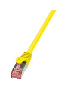 
Latiguillo Cat.6 S-FTP  PIMF LSZH   10 m. Amarillo   COBRE