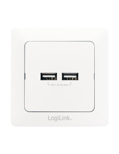 
PA0163  Placa 80x80  2 USB 2,1A max . Logilink