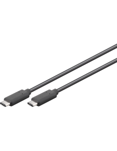 
Cable USB 3.0 Gen1  5 Gbit/s  1m USB-C a USB-C Negro