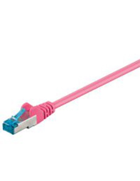
96A0005RO LOGILINK - latiguillo 0,5 m. Rosa  Cat 6A S-FTP LSZH PiMF