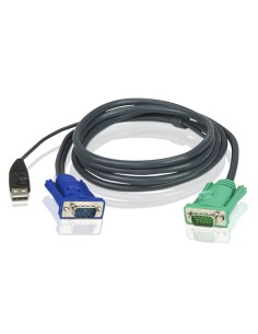 
ATEN 2L-5205U 5m Cable KVM VGA USB de 5 m con SPHD 3 en 1
Cable KVM USB con SPHD 3 en 1 de 5 m ATEN-2L-5205U 2L5205U