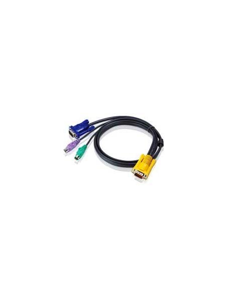 
ATEN 2L-5203P 3m Cable KVM VGA PS/2 de 3 m con SPHD 3 en 1