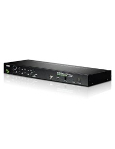 
ATEN CS1716A Conmutador KVM de tipo USB - PS/2 de 16 puertos con interfaz VGA y puerto USB para periféricos