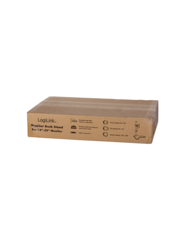 
Soporte de mesa para 1 Monitores de hasta 32 pulgadas Logilink