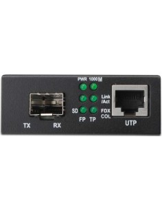 
DN-82130 DIGITUS - CM SFP Open slot Gigabit RJ45 / SFP. Convertidor DIGITUS 10/100/1000 RJ45 a fibra óptica slot SFP. La solu 2
