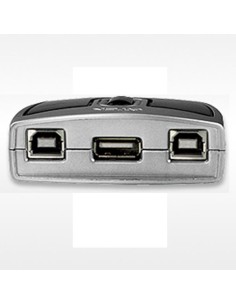 
US221A ATEN - Conmutador de 2x1 puertos para periféricos USB 2.0 ATEN 2
