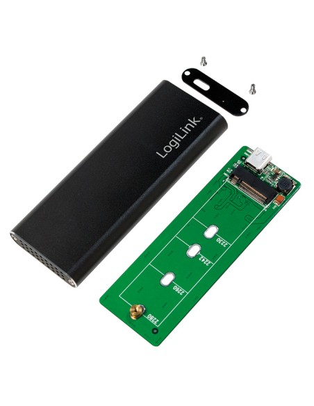 
UA0314 LOGILINK Caja Externa USB 3.2 Gen2X1 para Discos M.2 SATA NGFF