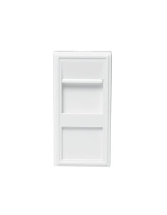 
NF0001 LOGILINK - Placa de 22,5x45 mm 1 Conector para NF0002 Blanco Logilink