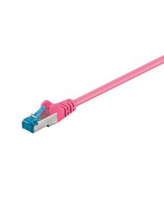 
Latiguillo Cat.6 S-FTP  PIMF LSZH   10 m. Rosa   COBRE