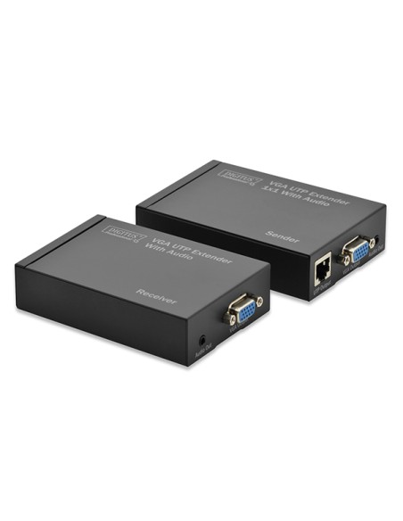 
DS-53400 DIGITUS - Alargador VGA sobre Cat. 5e/6 con Audio (300 m) DIGITUS