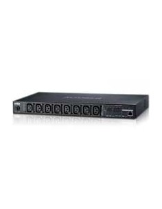 
ATEN PE8108G PDU eco conmutada y con salidas medidas 1U con 8 tomas y 15 A/10 A