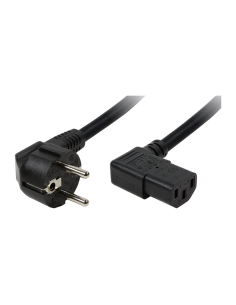 
1.80 m Cable de red  Electrica a  CPU (C13-SCHUKO) 2 Acodado