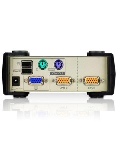 
ATEN CS82U  Conmutador KVM de tipo USB - PS/2 de 2 puertos con interfaz VGA (cables KVM incluidos) 2