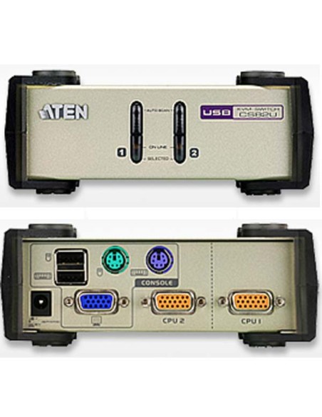 
KVM Switch 2 puertos USB-PS/2
