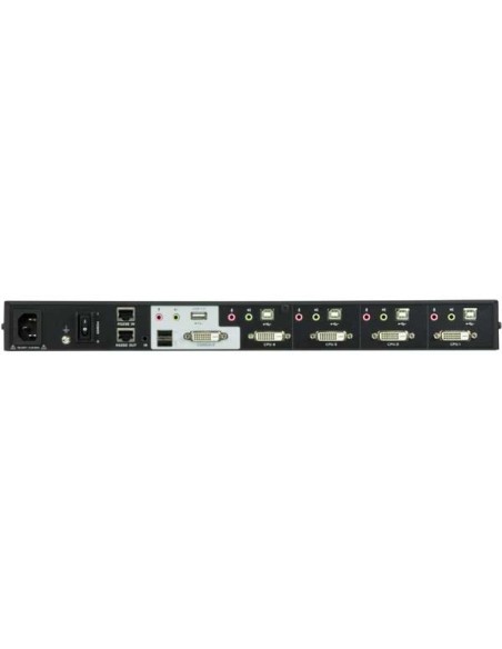 
KVM ATEN Centro de Control
de 4 puertos (USB/DVI-D)