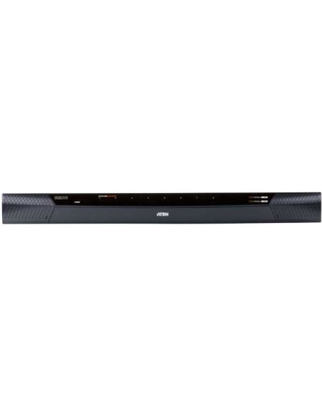 Conmutador KVM a través de IP de 8 puertos Cat 5 con acceso 1-local/1-remoto y multimedia virtual (1920 x 1200)