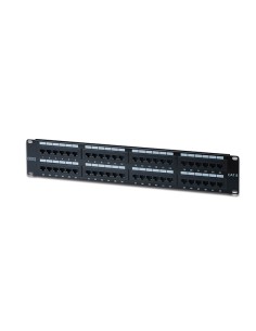 
Panel DIGITUS 19" UTP 48-port Cat.6  Negro 2U