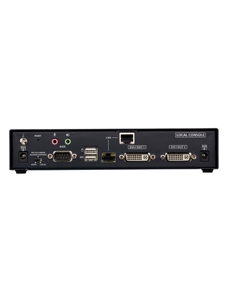 
KE6940AT ATEN - Transmisor de KVM DVI-I a través de IP de dos pantallas
