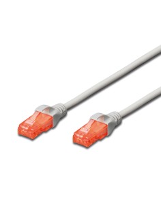 
DIGITUS - DK-1617-020 -  Latiguillo CAT 6 U-UTP, COBRE, LSZH (Libre de Halógenos) AWG 26/7, longitud 2 m, color gris - EAN 40