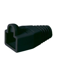
Capuchón RJ45 negro para cable Cat6 
