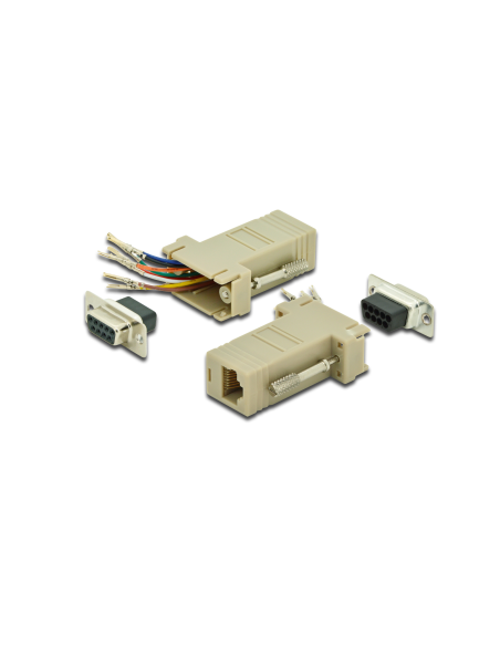 Adaptador  DB9H-RJ45