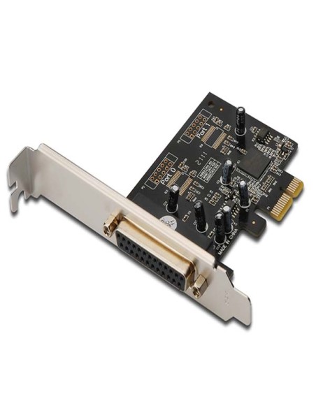 
Tarjeta PCI Expres,1Port PARALELO (ST+ LP) DIGITUS